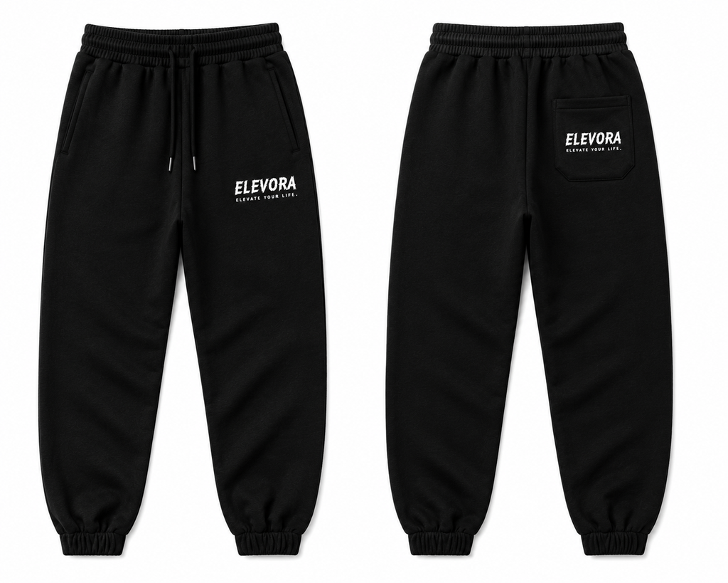 Elevora Black Pants