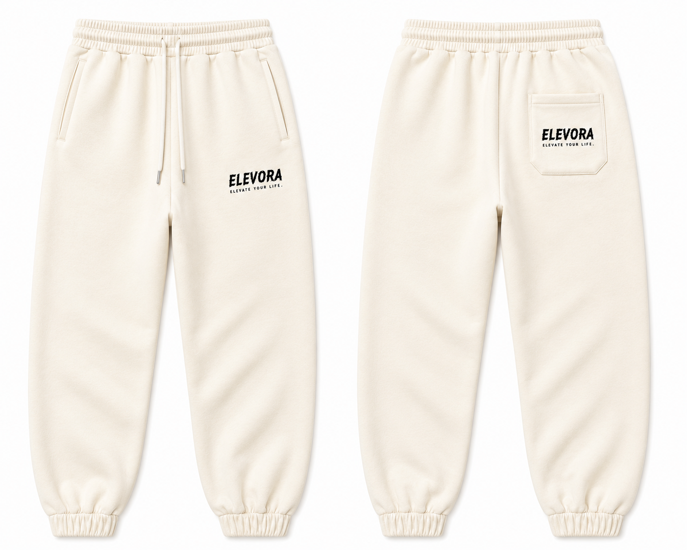 Elevora Beige Pants