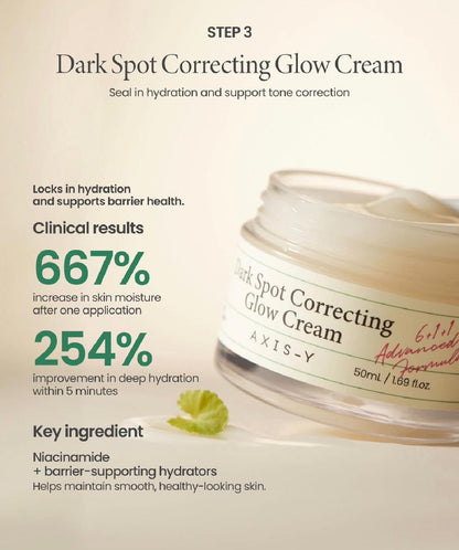 Elevora AXIS-Y Dark Spot Correcting Glow Duo Serum + Cream